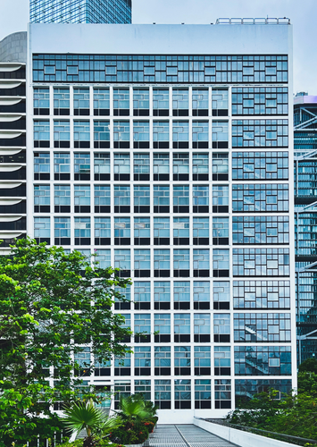 One of the High Blocks of the Hong Kong City Hall - Postcard 